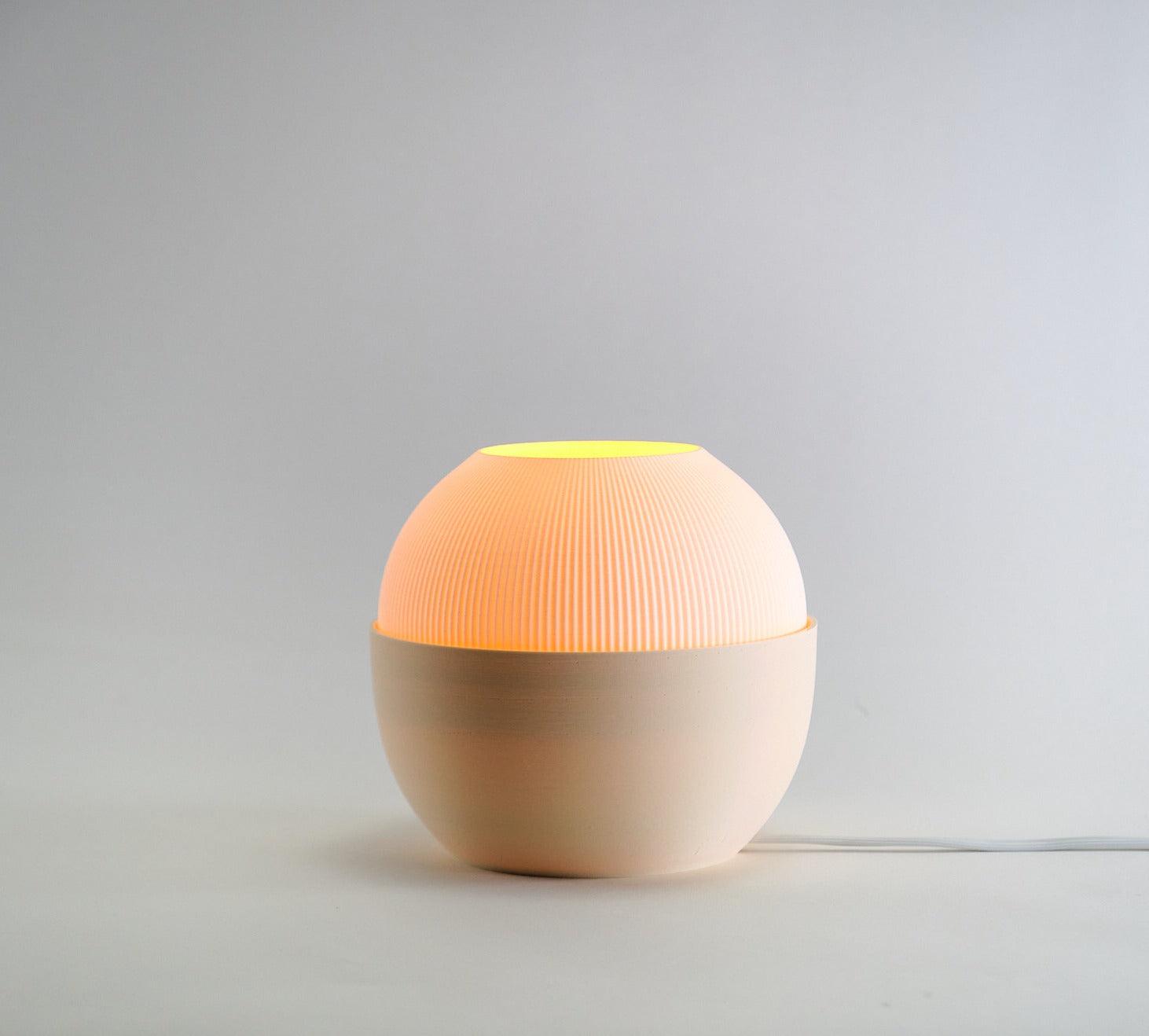 Abby Bowl Table Lamp - Honey and Ivy 
